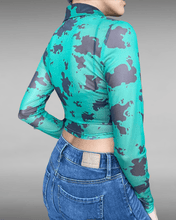 Load image into Gallery viewer, Cowgirl Mesh Top
